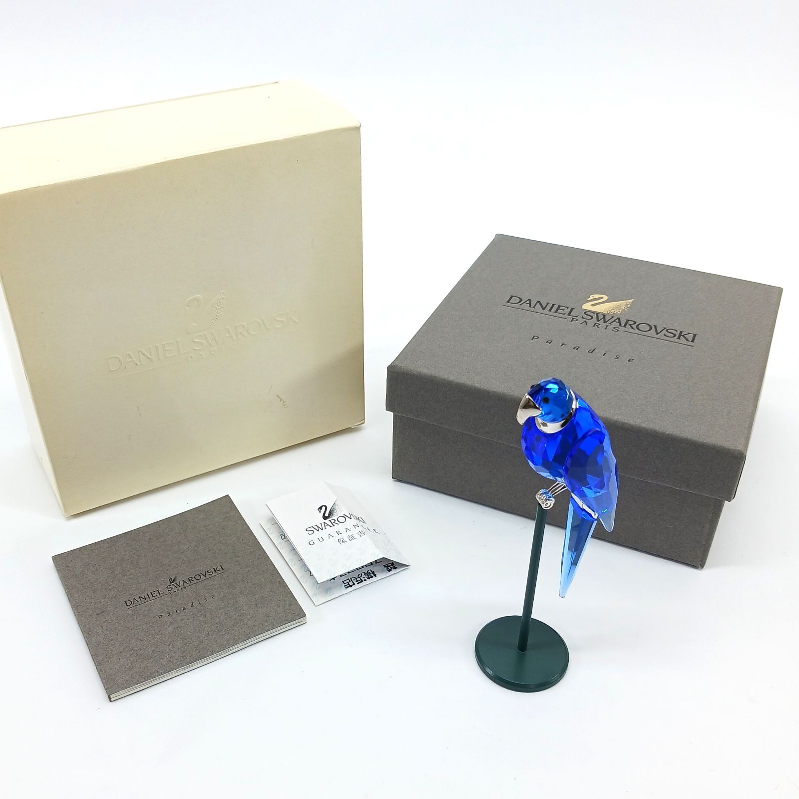 SWAROVSKI スワロフスキー 2004年 廃盤品 置物 鳥 Balabac Sapphire