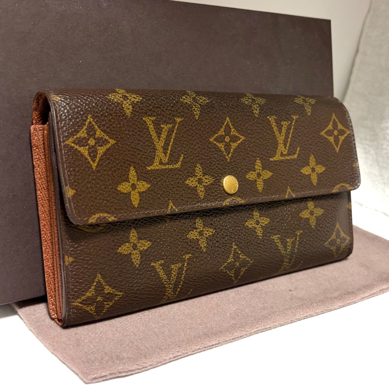 d1 ポルトフォイユ サラ 旧型 Louis Vuitton ルイ ヴィトン 2つ 折り 