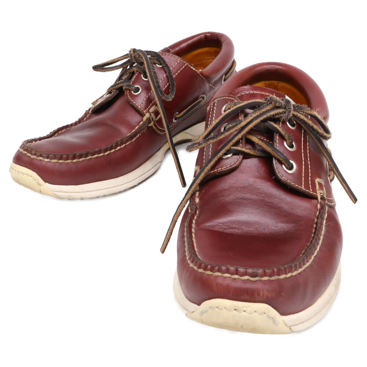 visvim デッキシューズ　サイズ9 茶 VISVIM ビズビム AMERICANA DECK-FOLK デッキシューズ 10 - メルカリ