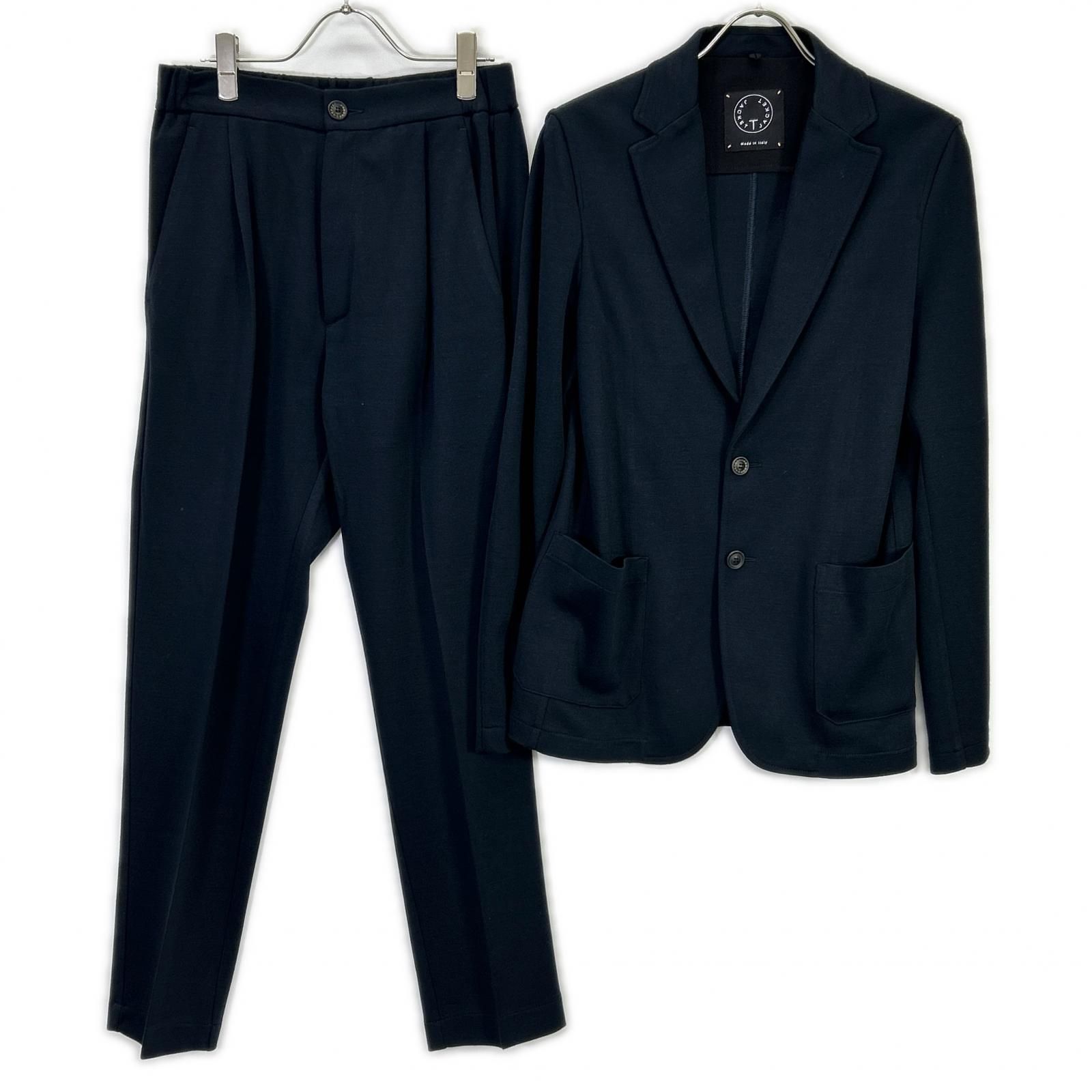 T-JACKET ティージャケット 51BA419J ネイビー ヴァージンウール