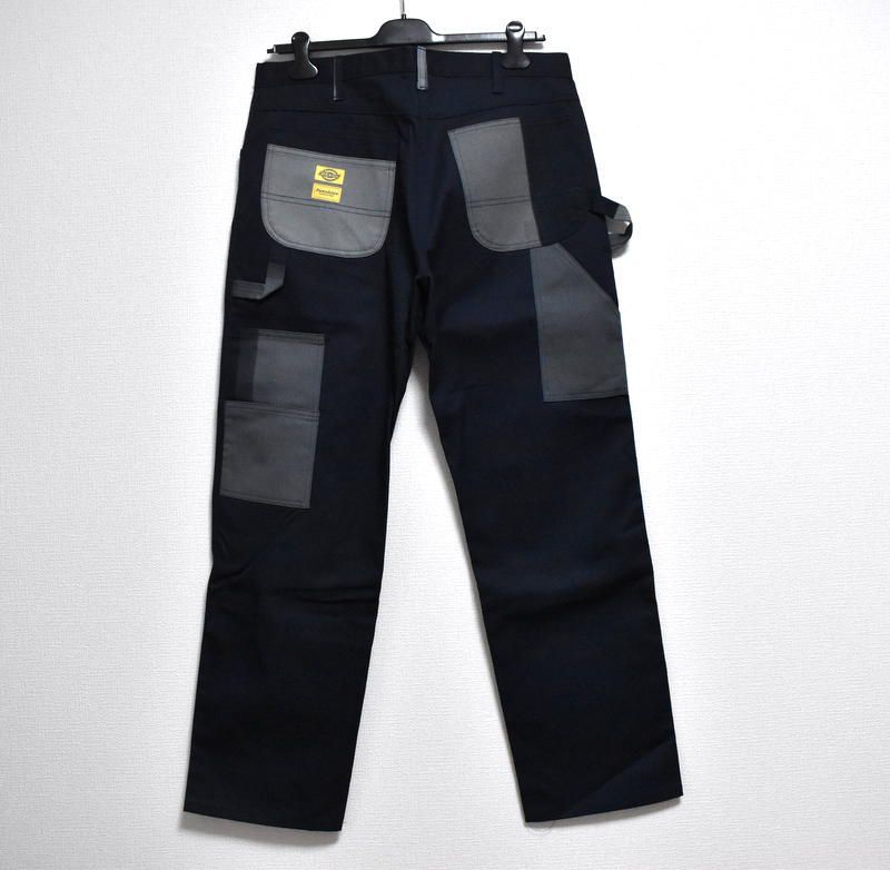 新品 new york sunshine x dickies ダブルニーパンツ 34×32 サイン