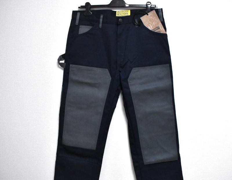 新品 new york sunshine x dickies ダブルニーパンツ 34×32 サイン