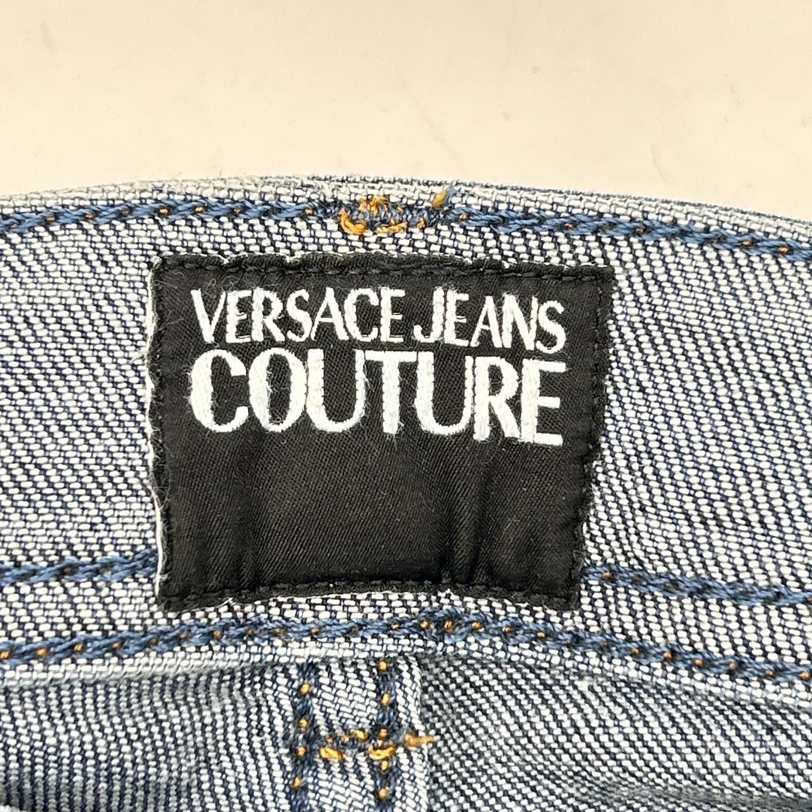VERSACE JEANS ヴェルサーチジーンズ 73HAB5S5 インディゴ ポケット裾 
