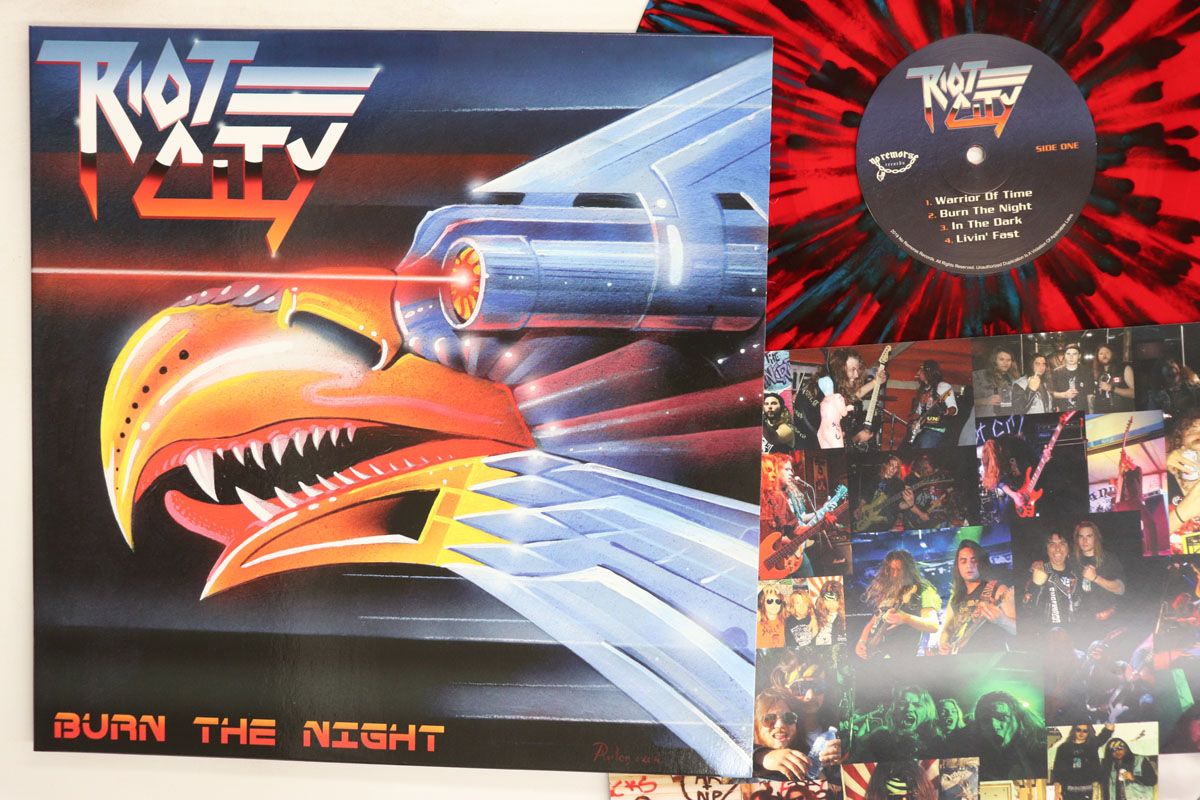 RIOT99 DESTROY THE CITY レコード ※未使用 TO DESTROY A CITY