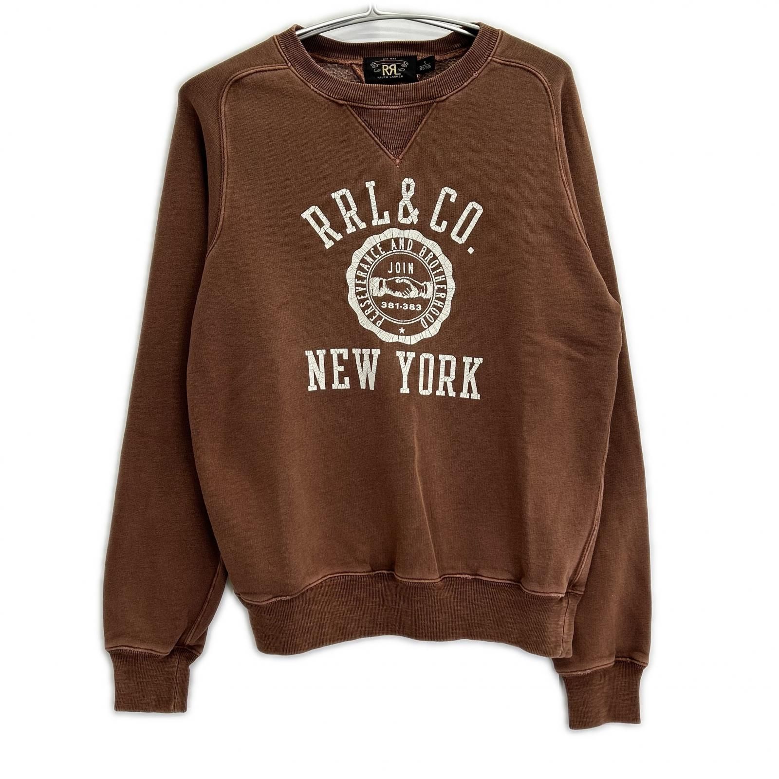 RRL ダブルアールエル 0466154 ブラウンガーメントダイ ヴィンテージ