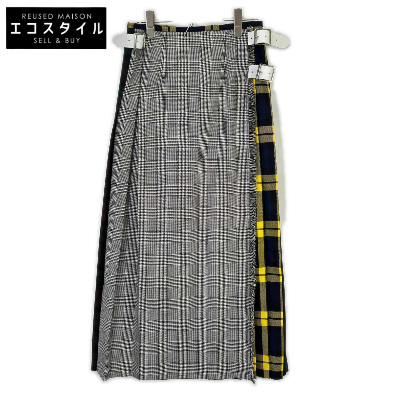 O’Neil of Dublin　オニール オブ ダブリン　1524-343-4654 UNITEDARROWS別注 マルチカラーチェック ロングスカート　US 6