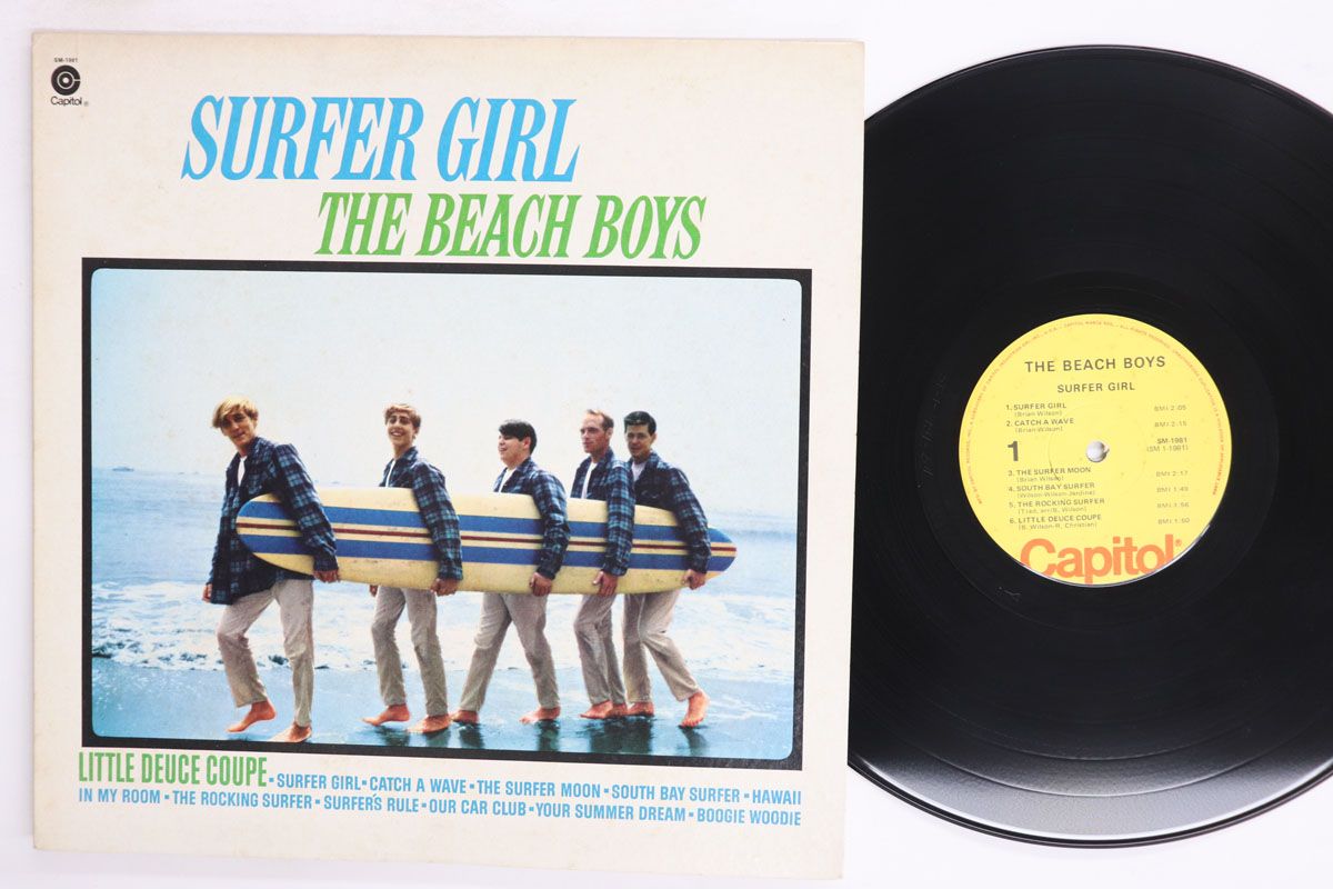 LP Beach Boys Surfer Girl SM1981 CAPITOL /00260 - メルカリ