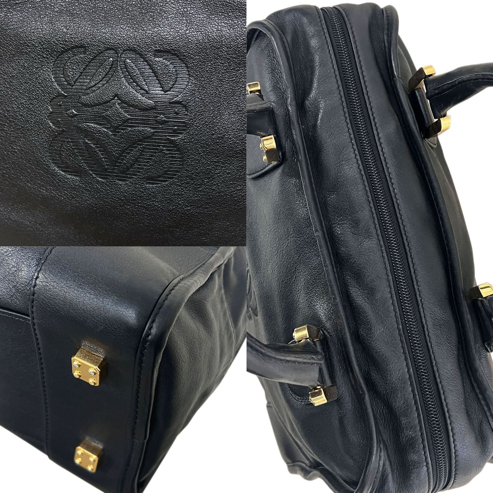 LOEWE ロエベ バッグ アマソナ 32 ミニボストン レザー ハンド GP