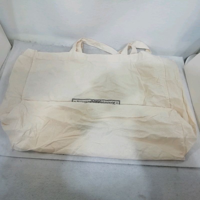 中古】【送料無料】GUCCI 大型トートバッグ コットン ノベルティ