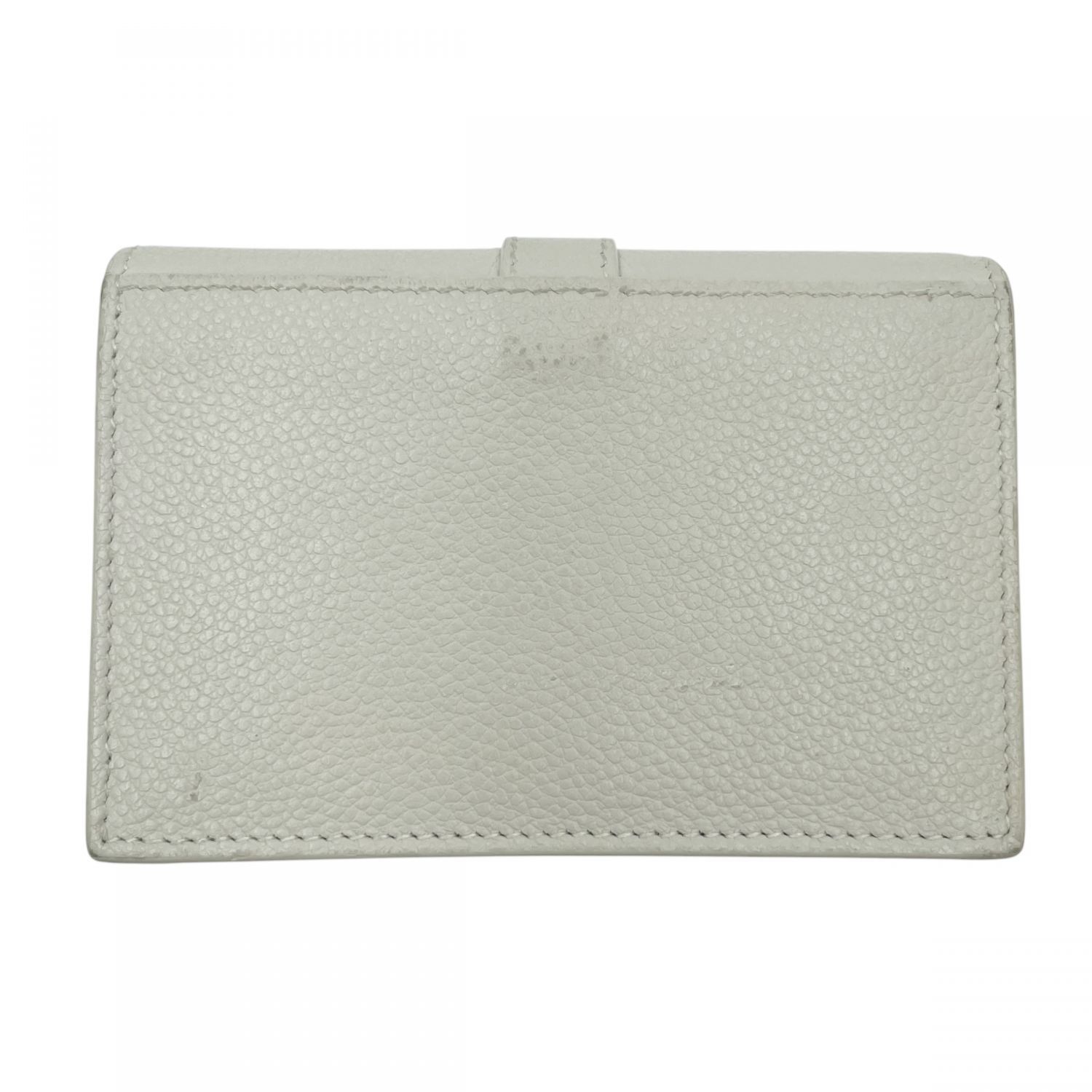 中古】 Saint Laurent サンローランYSLライン ビジネスカードケース