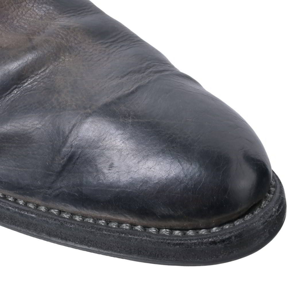 GUIDI ヴィンテージ加工 レザー チェルシー ブーツ - メルカリ