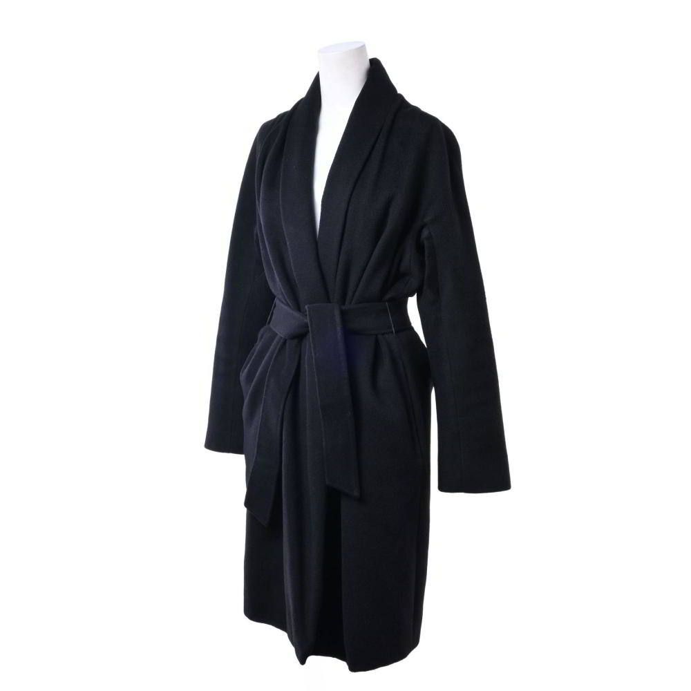 Max Mara キャメル ショールカラー コート 白タグ - メルカリ