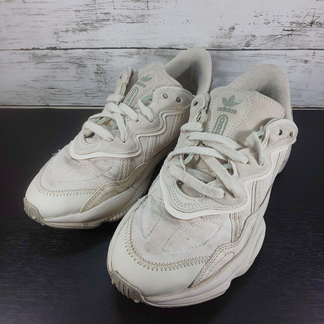adidas OZWEEGO CREAM アディダス オズウィーゴ クリーム ベージュ 23.5cm GX3322 L09183
