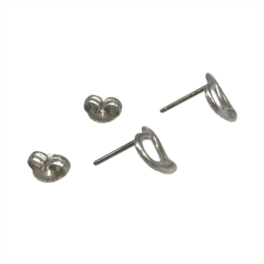 ティファニー Tiffany&Co. オープンハート ピアス SV925 1.7g シルバー 