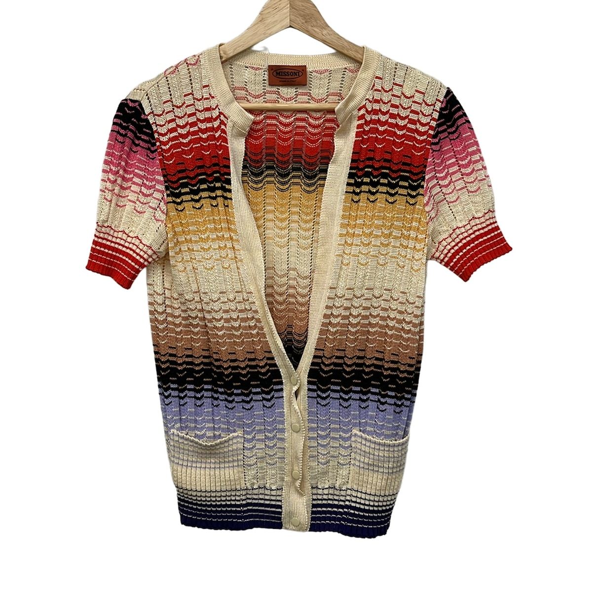 MISSONI(ミッソーニ) カーディガン サイズ44 L レディース美品