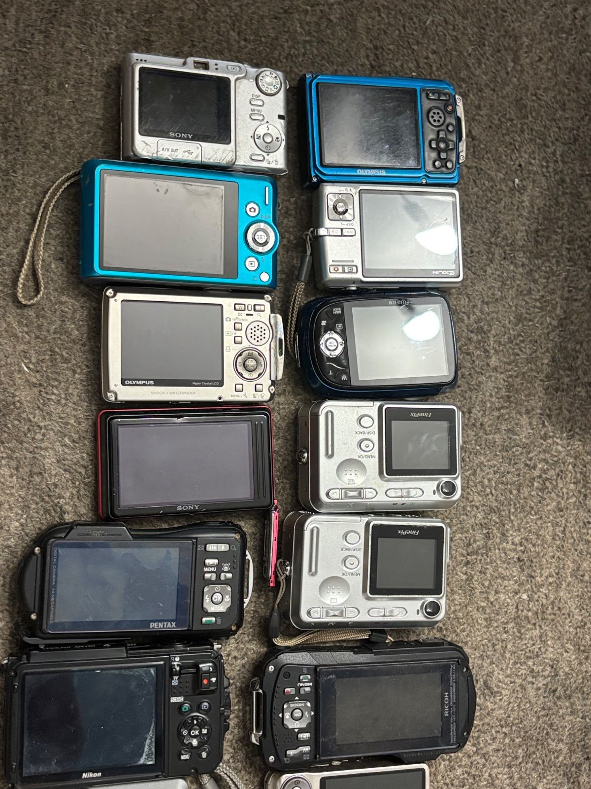 コンパクトデジタルカメラ ジャンク まとめ 26040679 - メルカリ