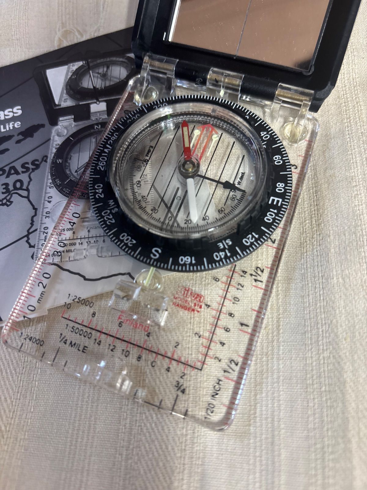 シルバ コンパス レンジャー モデル515 SILVA RANGER 登山