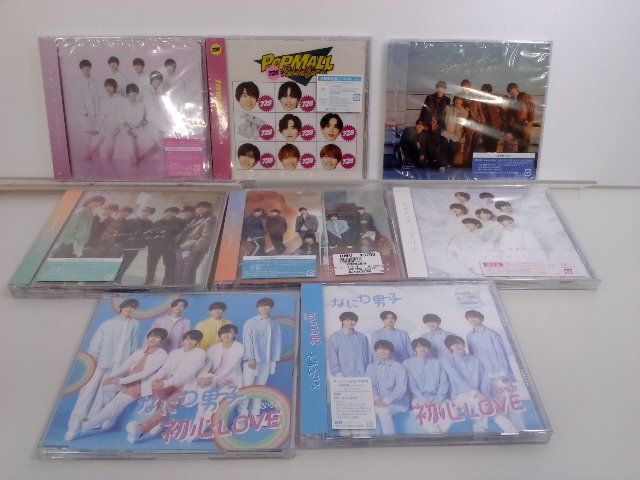 なにわ男子 ディスク系セット 8点 初心LOVE POPMALL など 未開封