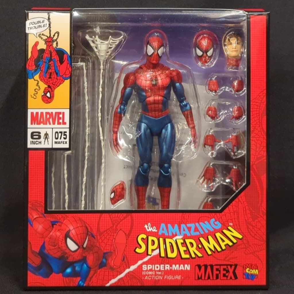 メディコム トイ MAFEX SPIDER MAN （COMIC VER） 再販版 75 - メルカリ