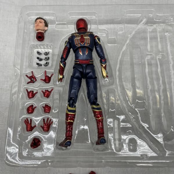 値下げ不可 アイアン・スパイダー (ファイナルバトル) エディション　欠品あり 中古】欠品）S.H.Figuarts アイアン・スパイダー FINAL BATTLE EDITION