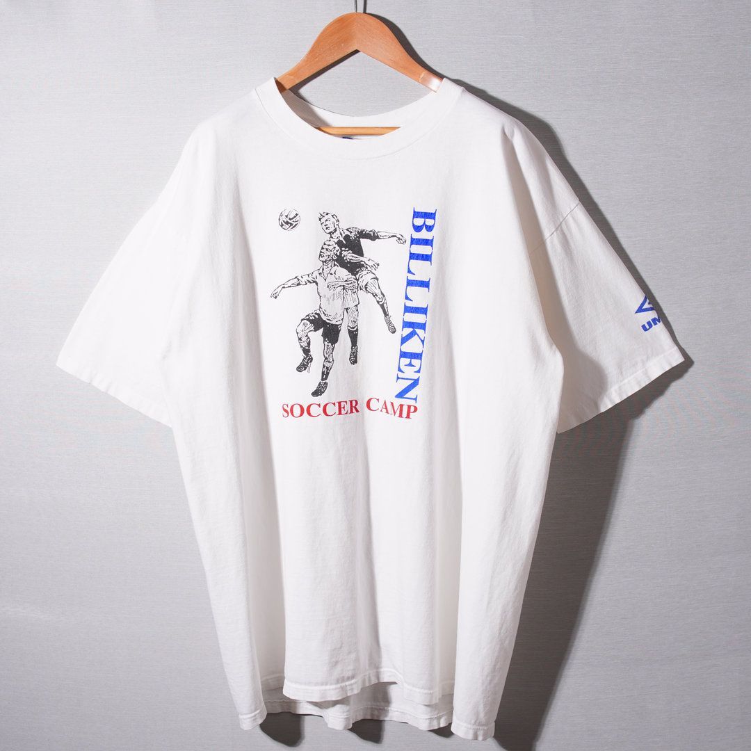 90s USA製 アンブロ UMBRO Tシャツ XL ホワイト 1994年製 ヴィンテージ 