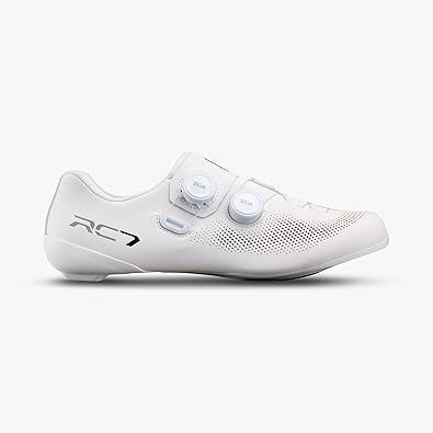 (最短即日発送) シマノ（SHIMANO） ロードバイク用シューズ SH-RC703 ワイドタイプ ホワイト 42 (26.5cm) SPD-SLクリートタイプ ESHRC703MCW01E42000 送料無料