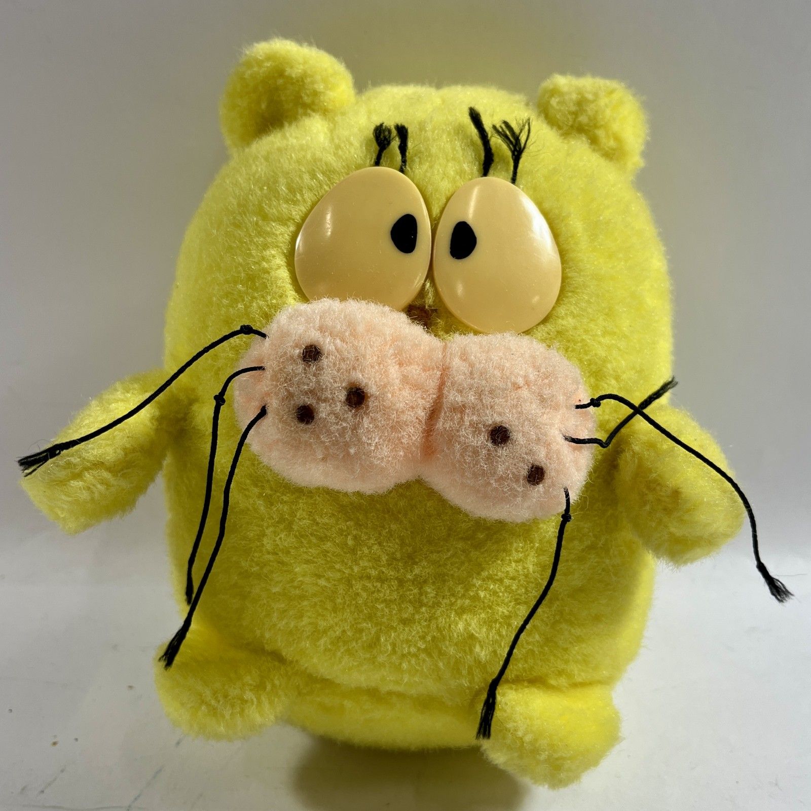 ☆ 昭和レトロ 当時物 オヨネコぶーにゃん ぬいぐるみ 非売品 安田信託