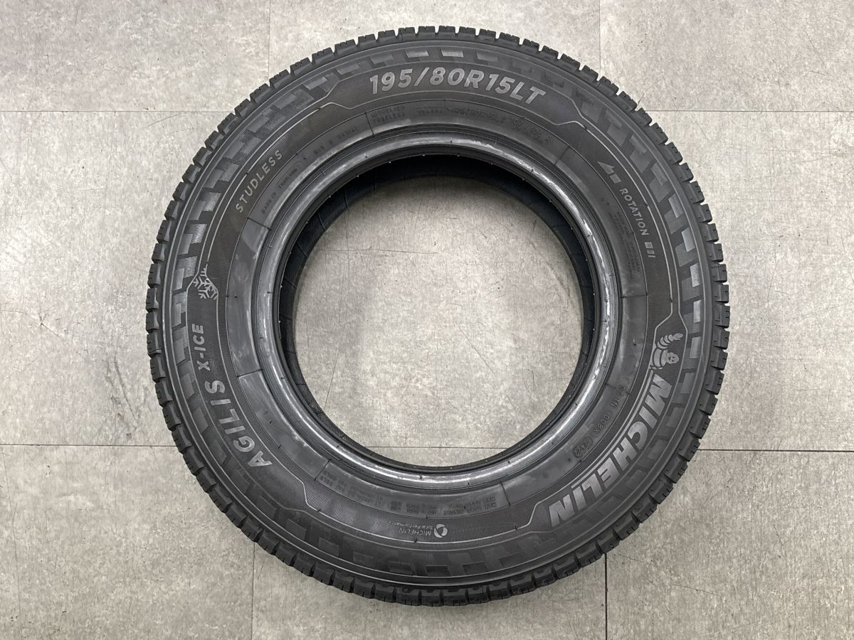 良好品】ミシュラン AGILIS X-ICE 195/80R15 LT 4本セット 200 