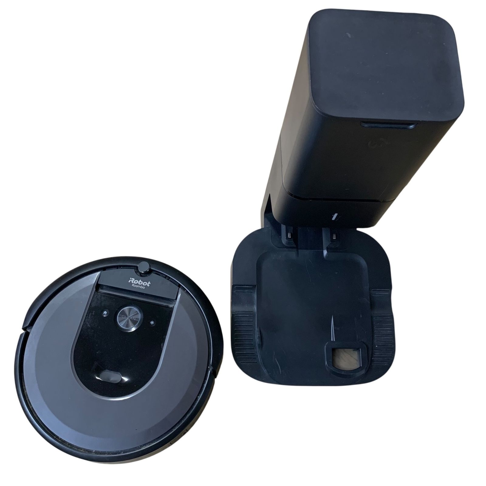□iRobot Roomba i7 クリーンベース付 ロボット掃除機 ブラック 通電