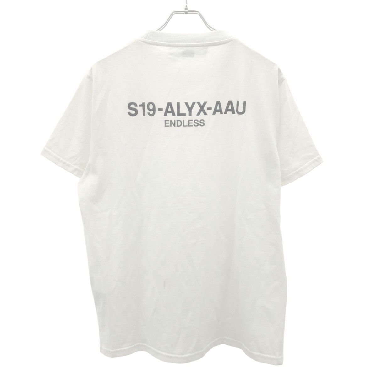 1017 ALYX 9SM アリクス プリントTシャツ ホワイト L - メルカリ