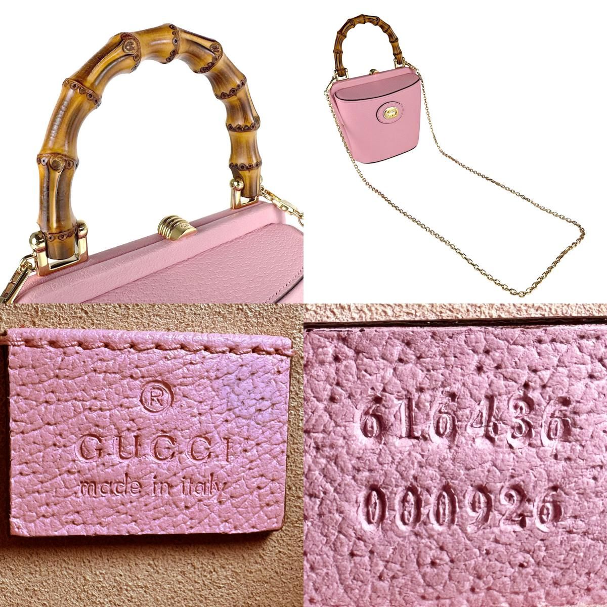 グッチ GUCCI ショルダーバッグ ハンドバッグ バンブー 616486 - メルカリ