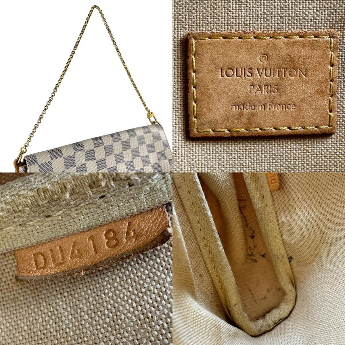 ルイ ヴィトン LOUIS VUITTON ハンドバッグ ダミエ アズール 