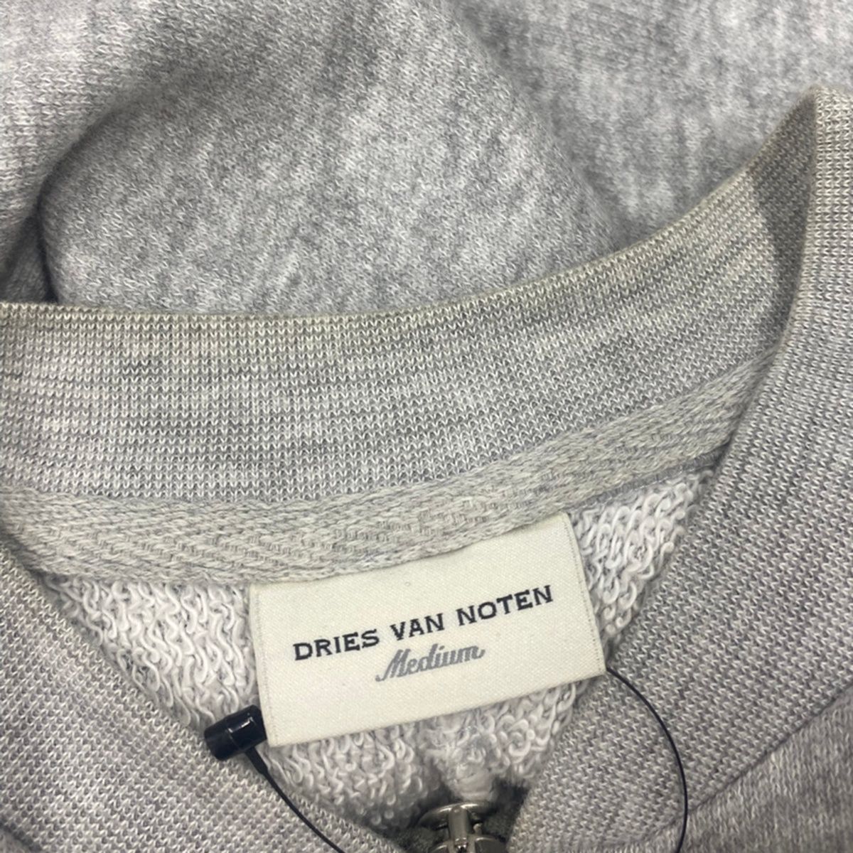 DRIES VAN NOTEN ドリスヴァンノッテン ジップアップスウェットケープ 