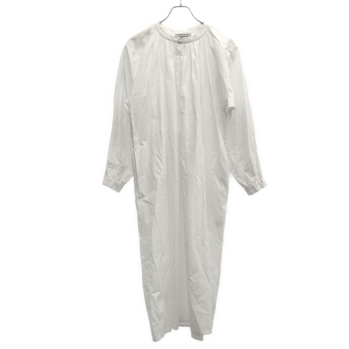 YAECA ヤエカ GATHER BLOUSE LONG ギャザーブラウスロング 99113