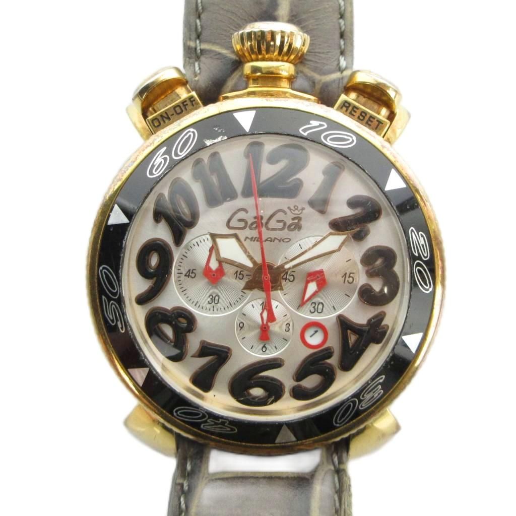 ガガミラノ GaGa MILANO マヌアーレ 48mm 腕時計 ウォッチ クォーツ