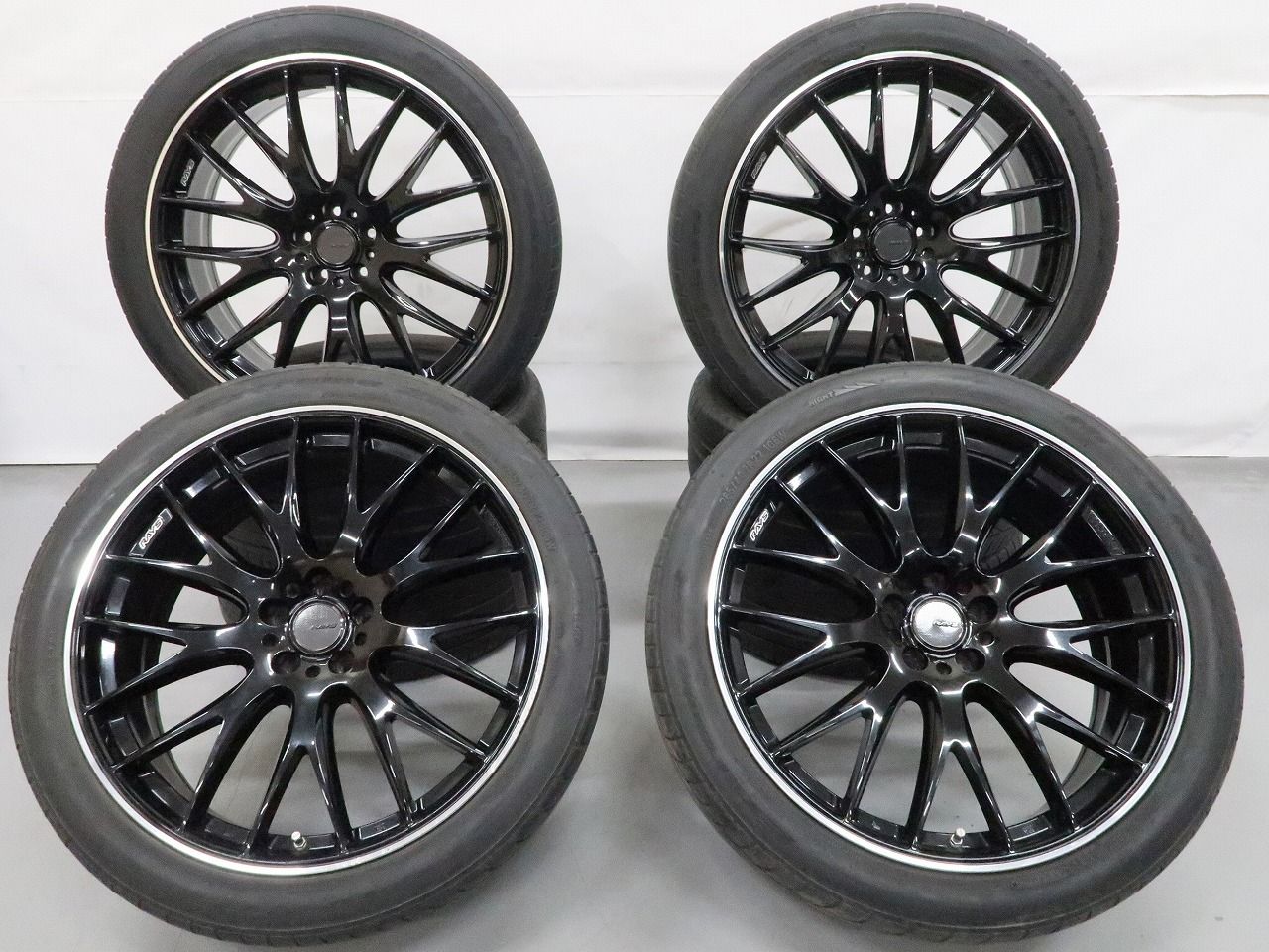 RAYS ホムラ2×9 22inch NITTO 265/40r22 レクサス RX 20系 等に 4本 RAYS ホムラ 2×9 22インチ ホイール 9J +38