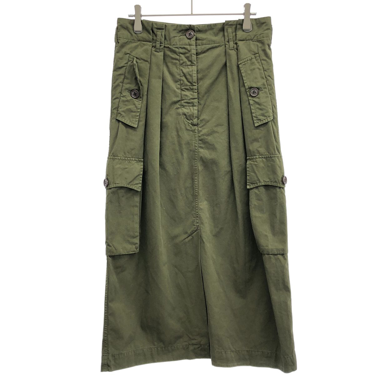 DRIES VAN NOTEN ドリスヴァンノッテン 20SS ミリタリーカーゴスカート