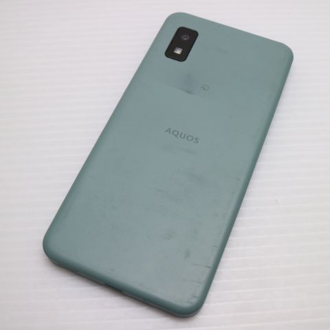 良品中古 AQUOS wish2 A204SH オリーブグリーン スマホ 土日祝発送