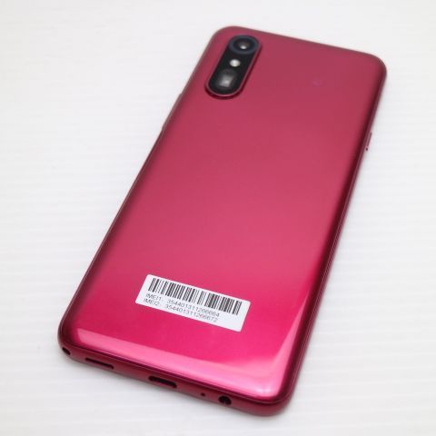 新品同様 SIMフリー らくらくスマートフォン a A401FC マゼンタ スマホ