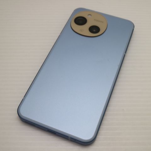 超美品 SIMフリー AQUOS sense9 128GB ブルー スマホ SHARP 即日発送