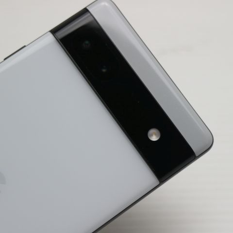 超美品 SIMフリー Google Pixel 6a チョーク スマホ 白ロム 土日祝発送
