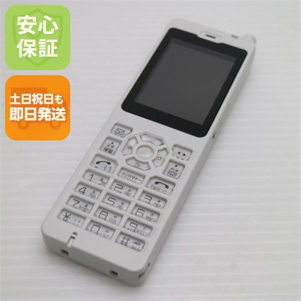 美品 WX01J ホワイト 即日発送 WILLCOM 日本無線製 ymobile 本体 白ロム 土日祝発送OK 01000