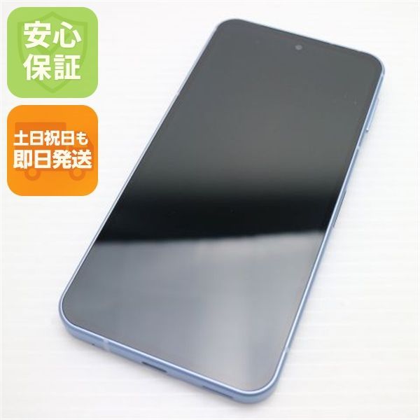 超美品 SIMフリー AQUOS sense9 128GB ブルー スマホ SHARP 即日発送