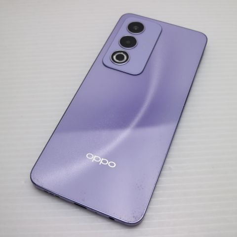 美品 SIMフリー OPPO A3 5G パープル スマホ OPPO 即日発送 土日祝発送
