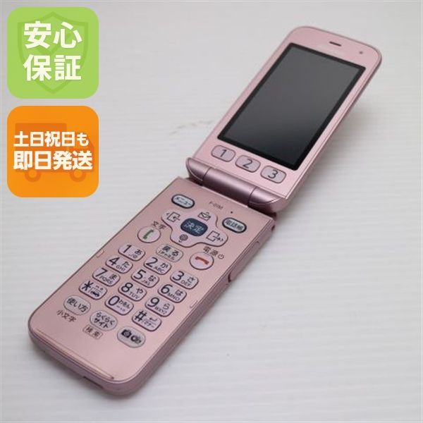 美品 F-01M ピンク スマホ 本体 白ロム 土日祝発送OK 01000