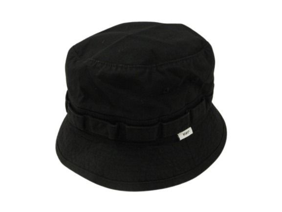ダブルタップス WTAPS JUNGLEHAT 192HCDT-HT12 ジャングルハット 帽子 03 黒 ブラック ヘッドウェア ☆AA★