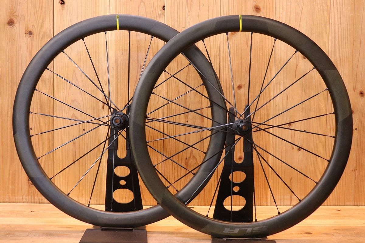 マヴィック MAVIC コスミック COSMIC SLR 45 DISC カーボン チューブレスレディ ホイールセット シマノ 11S/12S 【芦屋店】