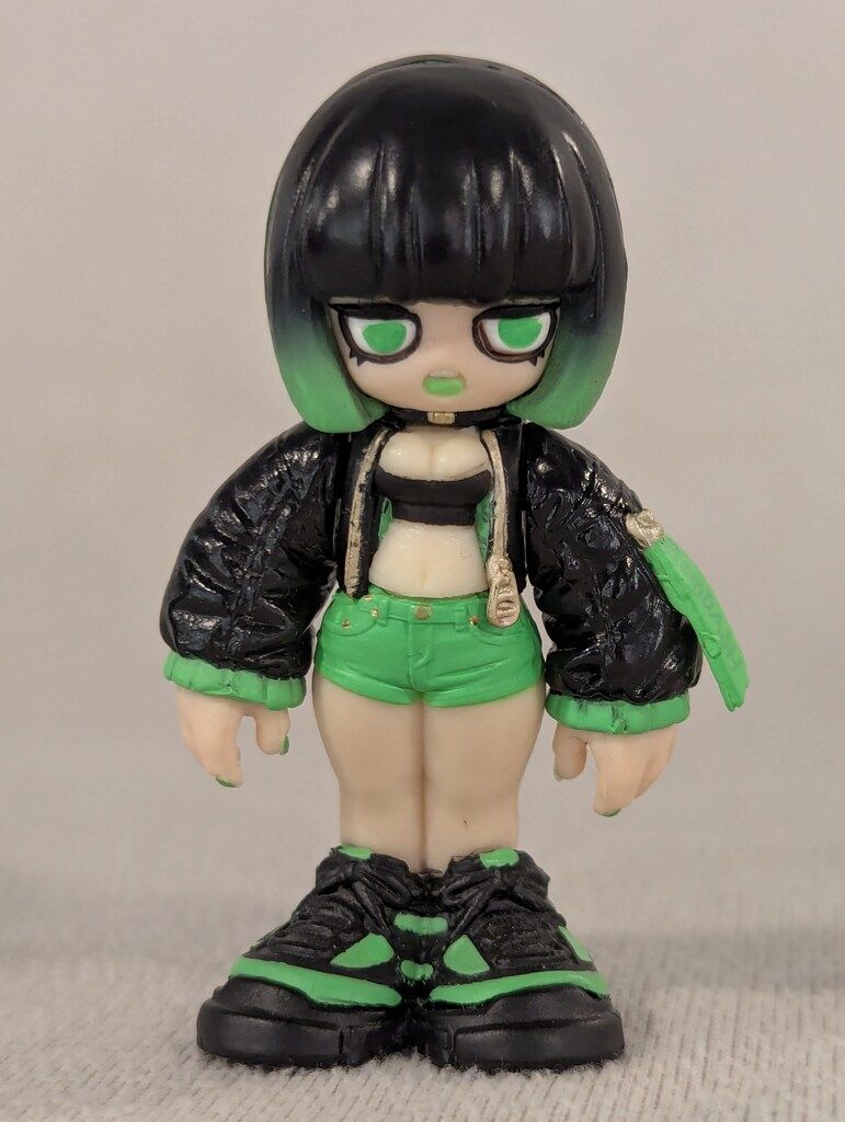 STASTO BLACK LABEL MOVE Figure Collection EMDASH HYPE GREEN&BLACK