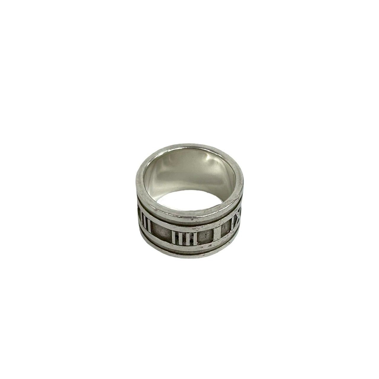極 美品 TIFFANY&Co. ティファニー ワイド アトラス リング シルバー