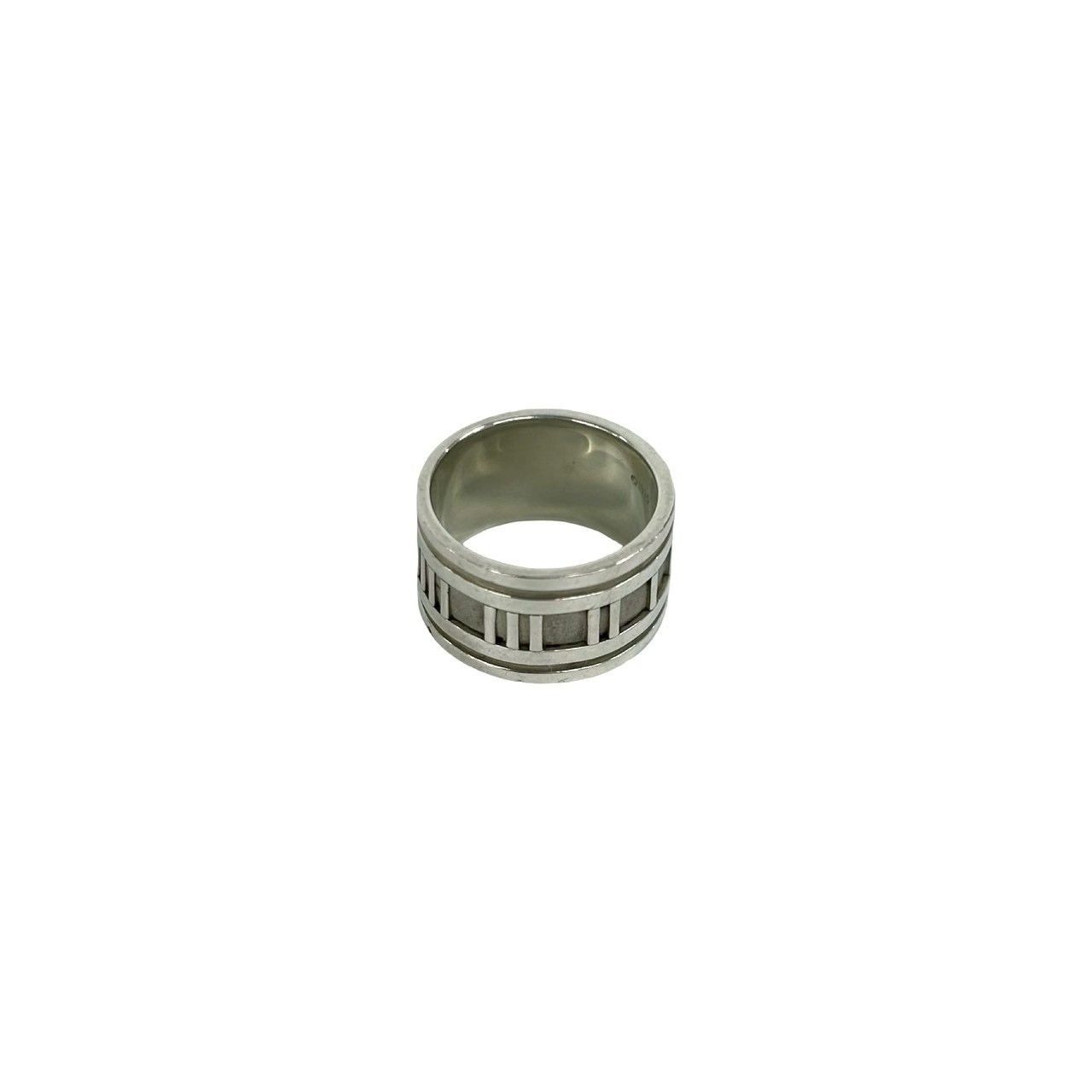 極 美品 TIFFANY&Co. ティファニー ワイド アトラス リング シルバー